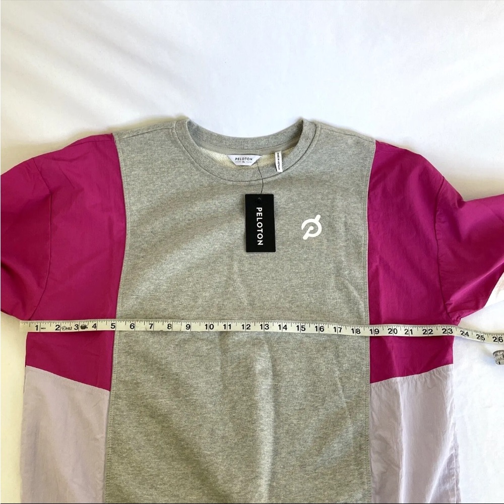 Peloton Fabric Mix Pullover Size XL Womens Workout Sweatshirt Long Sleeve NWT - Picture 9 of 11